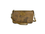 Mila Louise Mira IG Petit Sac Trotteur et Pochette Ocre