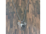 Collier homme araignée en acier inoxydable