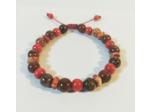 Jaspe rouge et bois, ajustable