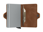 Secrid Porte-Carte Twinwallet Vintage Cognac Silver
