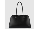 Lancaster Donna Hopper Grand Sac Shopping En Cuir Lisse 531-122 Noir