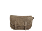 Farfouillette Sac Porté Travers En Matière Tressée Taupe