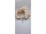 Bracelet labradorite et peristierite (labradorite blanche) OLPA1998