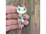 Broche Chat à lunettes