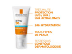 Crème solaire visage uvmune 400 hydratante très haute protection SPF50+ sans parfum 50ml La Roche-Posay