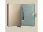 Secrid Porte-Carte Miniwallet Pebble Sea Green