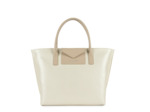 Lancaster Maya Sac Cabas 517-18 Blanc Nacré