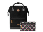 Cabaïa Medium Brighton Sac à Dos 13" Bordeaux noir