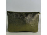 Farfouillette Porte-monnaie Cuir GM Olive