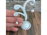 B.O. en perles de nacre rosé