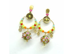 Boucles d'oreilles Citrus Coral
