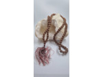 Collier mala tibétain perles bois sacré olpa1948