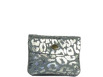 Farfouillette Petit Porte-Monnaie Léopard Brillant Bleu Ciel
