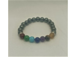 Bracelet 7 chakras/Hématite
