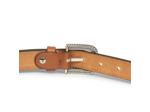 Lancaster Ceinture en Cuir de Vachette Végétal Femme 601-021 Cognac M