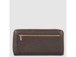 Lancaster Dune Portefeuille et Compagnon 129-18 Marron Foncé