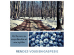 RENDEZ-VOUS EN GASPÉSIE - Thé noir Myrtille - Sirop d'érable
