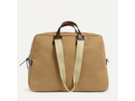 Bleu de Chauffe Sac de Voyage Cabine Aviateur Missak Cuir Et Toile Camel bm