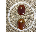 Pendentif Cornaline troué