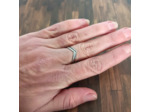 Bague en acier Inox Argenté