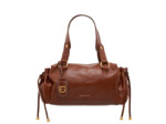 Gérard Darel Grace Sac Porté Main En Cuir Et Détails Métalliques Caramel