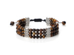 Bracelets triples en pierres naturelles