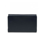 Lancaster Foulonne Double Portefeuille Compagnon 170-22 Bleu Fonce