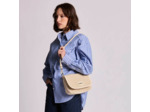 Hindbag Margault Sac Trotteur Tressé En Coton Nude