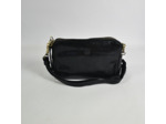 Mila Louise Mama XS RX Petit Sac Trotteur Cuir Pailleté Noir