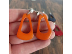 Boucles d'oreilles Lena triangle en ivoire végétal