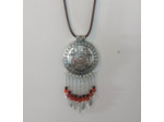 Gros collier cornaline/bronzite