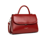 Lancaster Suave Even Sac à Main Cuir 433-17 Carmin