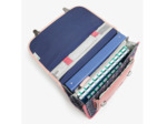 Caméléon Rétro Cartable 35cm Navy Prairie