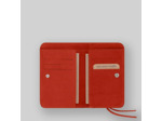 Ateliers Fourès Baroudeuse Portefeuille Compagnon Néréides B53 Orange Confite
