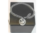 Bracelet en chaîne smile