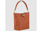 Longchamp Le Roseau Sleek Sac Porté Epaule M Ecorce