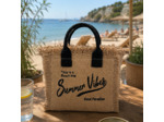 Farfouillette Petit Sac Porté Travers Summer Vibes Noir/Naturel