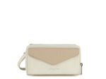 Lancaster Maya Pochette Organisée Smartphone 117-08 Blanc Nacré
