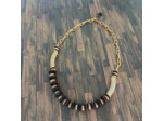 Collier bois et acier
