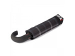 Isotoner Parapluie Homme Poignée Pliant Automatique X-TRA Solide Carreaux Noir