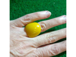 Bague anis en ivoire végétal