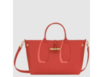Longchamp Roseau Shadow Sac Porté Main M Blush