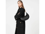 Lancaster Soft Matelassé Sac Hobo 530-37 Noir