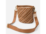 Biba Selma Sac Seau En Cuir Tressé SEM1L Crudo