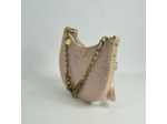 Mila Louise Nelia W Sac Demi-lune Cuir Tressé Rosée