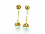 Boucles d'oreilles Citrus Coral