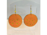 B.O. Similicuir orange/jaune