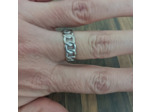 Bague maillon chaîne en acier inox 2