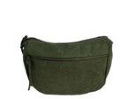 Farfouillette Velours Sac Porté Epaule En Velours Kaki