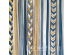 Attrape rêves personnalisable prenom, bleu, jaune, blanc